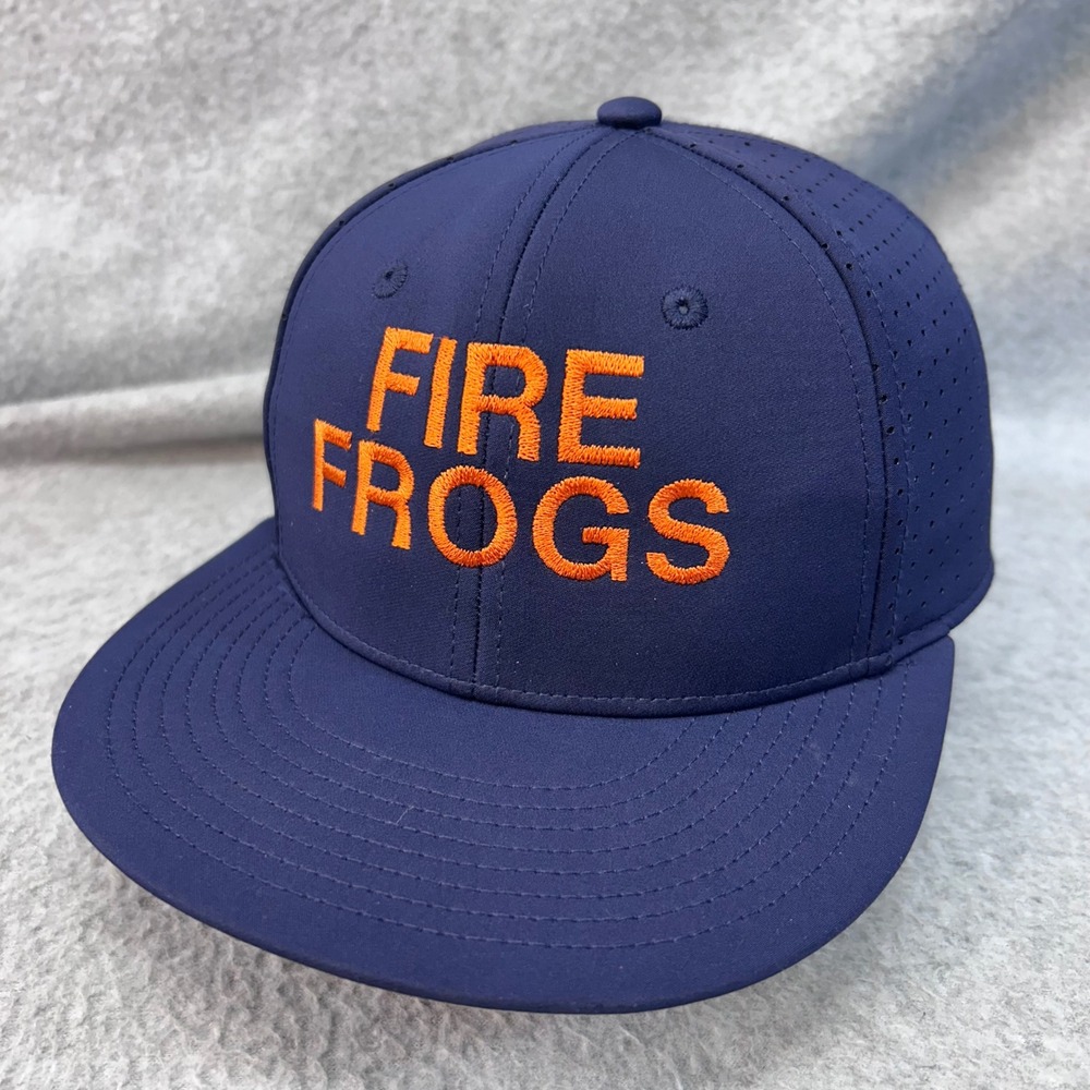 Fire Frogs Youth Navy The Game Baseball Cap Perforated Snapback Hat OSFA